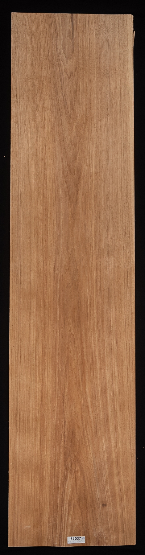 AAA Flat Cut Hickory Veneer Sheet 17.75